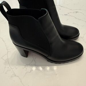 Marchacroche Leather Red Sole Chelsea Booties size 39